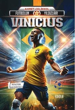 Cover Futbolun Yildizlari - Vinicius Poster Hediyeli