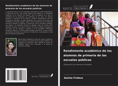 Cover Rendimiento académico de los alumnos de primaria de las escuelas públicas