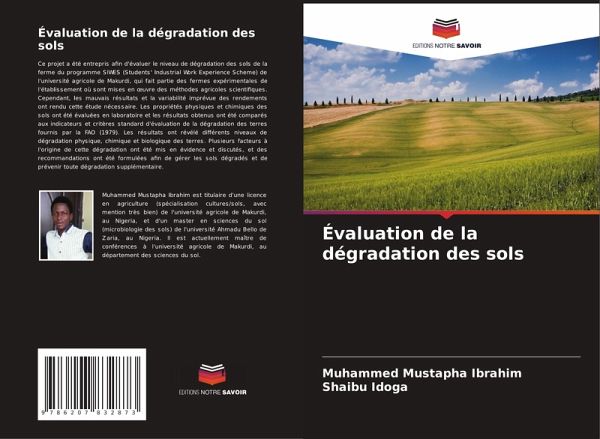 Évaluation de la dégradation des sols