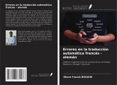 Errores en la traducción automática francés - alemán