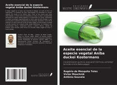 Cover Aceite esencial de la especie vegetal Aniba duckei Kostermans