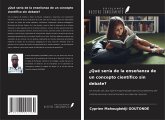 ¿Qué sería de la enseñanza de un concepto científico sin debate? ¿Qué sería de la enseñanza de un concepto científico sin debate?
