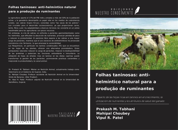 Folhas taninosas: anti-helmíntico natural para a produção de ruminantes