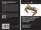 Efecto de la salinidad del agua en hembras de Scylla olivacea en cautividad