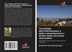Cover Tecnologie dell'informazione e della comunicazione e diritto della sicurezza informatica