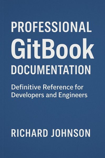 Professional GitBook Documentation (eBook, ePUB)