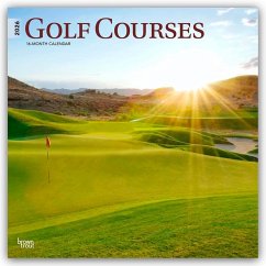 Cover Golf Courses - Golfplätze 2026 - 16-Monatskalender