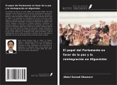 El papel del Parlamento en favor de la paz y la reintegración en Afganistán El papel del Parlamento en favor de la paz y la reintegración en Afganistán