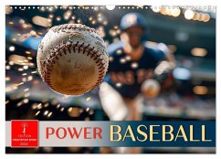 Power Baseball (Wandkalender 2026 DIN A3 quer), CALVENDO Monatskalender Power Baseball (Wandkalender 2026 DIN A3 quer), CALVENDO Monatskalender