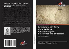 Cover Archivio e scrittura nella cultura epistemologica dell'istruzione superiore