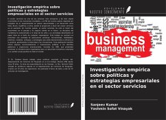 Cover Investigación empírica sobre políticas y estrategias empresariales en el sector servicios