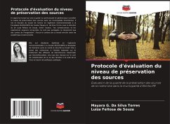 Cover Protocole d'évaluation du niveau de préservation des sources