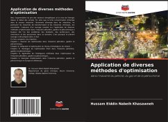 Application de diverses méthodes d'optimisation - Khasawneh, Hussam Elddin Nabeih