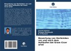 Bewertung von Herbiziden vor und nach dem Auflaufen bei Gram Cicer ariet