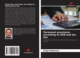 Personnel provisions according to UGB and tax law