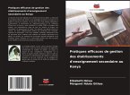 Pratiques efficaces de gestion des établissements d'enseignement secondaire au Kenya