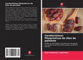 Caraterísticas fitoquímicas do óleo de palmiste