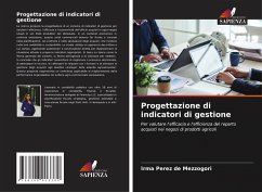 Cover Progettazione di indicatori di gestione