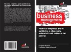Ricerca empirica sulle politiche e strategie aziendali nel settore dei servizi