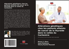Cover Altérations génétiques chez les patients atteints de cancer de la thyroïde dans la vallée du Cachemire