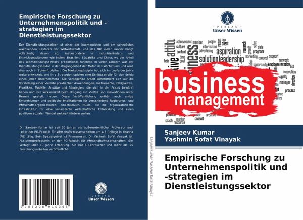 Empirische Forschung zu Unternehmenspolitik und -strategien im Dienstleistungssektor