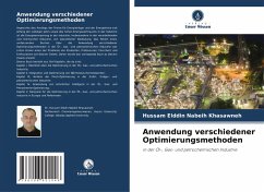 Anwendung verschiedener Optimierungsmethoden - Khasawneh, Hussam Elddin Nabeih