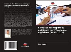 Cover L'impact des dépenses publiques sur l'économie nigériane (1970-2011)