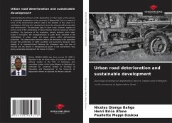 Cover Urban road deterioration and sustainable development