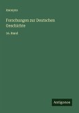 Forschungen zur Deutschen Geschichte