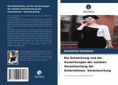 Cover Die Entwicklung und die Auswirkungen der sozialen Verantwortung der Unternehmen Verantwortung