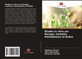 Études in vitro sur Bacopa, Centella, Hemidesmus et Rubia Études in vitro sur Bacopa, Centella, Hemidesmus et Rubia