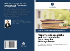 Moderne pädagogische und psychologische Forschung im Bildungswesen Cover Moderne pädagogische und psychologische Forschung im Bildungswesen