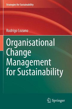 Organisational Change Management for Sustainability - Lozano, Rodrigo