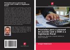 Provisões para o pessoal de acordo com o UGB e a legislação fiscal