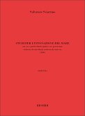 Studi per L'intonazione del mare per voce, 4 flauti, 4 sax, perc, orchestra di 100 flauti e di 100 sax partitura