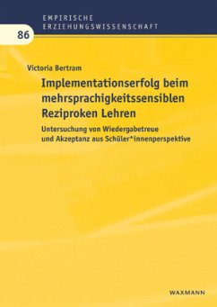 Cover Implementationserfolg beim mehrsprachigkeitssensiblen Reziproken Lehren