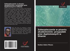 Cover Zabezpieczanie w pisaniu akademickim: przypadek prac dyplomowych w Ghanie