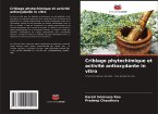 Criblage phytochimique et activité antioxydante in vitro