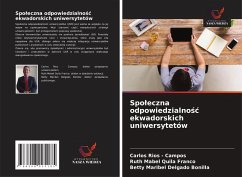 Cover Spo¿eczna odpowiedzialno¿¿ ekwadorskich uniwersytetów