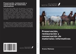 Cover Preservación, restauración y conservación de materiales informativos