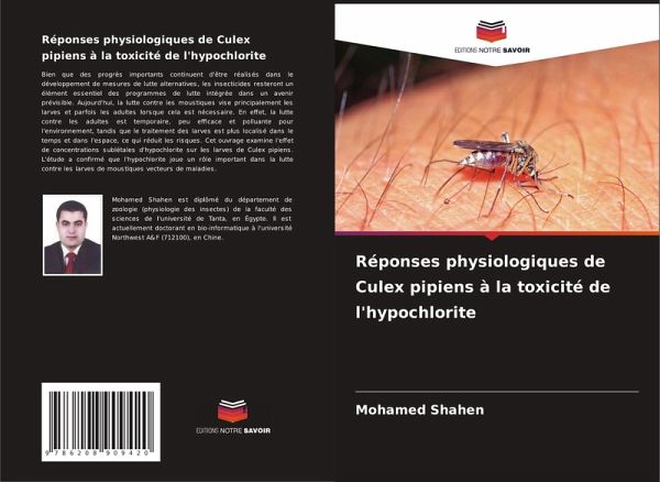 Réponses physiologiques de Culex pipiens à la toxicité de l'hypochlorite Réponses physiologiques de Culex pipiens à la toxicité de l'hypochlorite