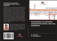 Orientation et intention entrepreneuriales chez les étudiants Cover Orientation et intention entrepreneuriales chez les étudiants