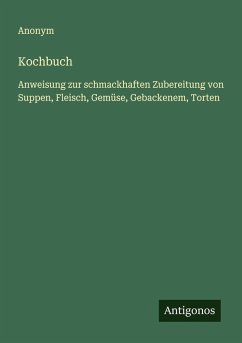 Kochbuch - Anonym