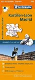 Michelin Karte Kastilien-León, Madrid   (Mängelexemplar)