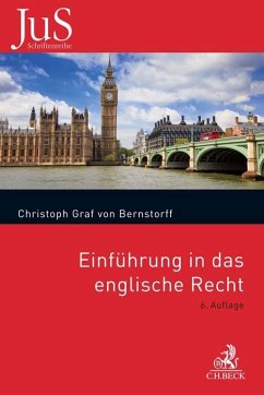 Einführung in das englische Recht - Bernstorff, Christoph Graf von