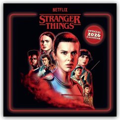 Cover Stranger Things - Netflix - Offizieller Kalender 2026