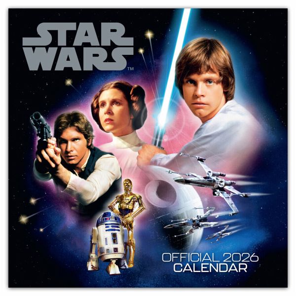 Star Wars - Official 2026 - Wandkalender Star Wars - Official 2026 - Wandkalender