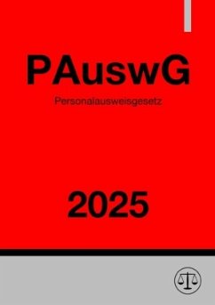 Personalausweisgesetz - PAuswG 2025 Cover Personalausweisgesetz - PAuswG 2025