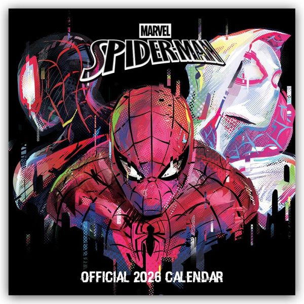 Marvel Spider-Man - Spiderman - Offizieller Kalender 2026 Marvel Spider-Man - Spiderman - Offizieller Kalender 2026