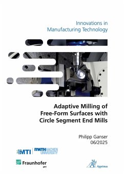 Cover Adaptive Milling of Free-Form Surfaces with Circle Segment End Mills